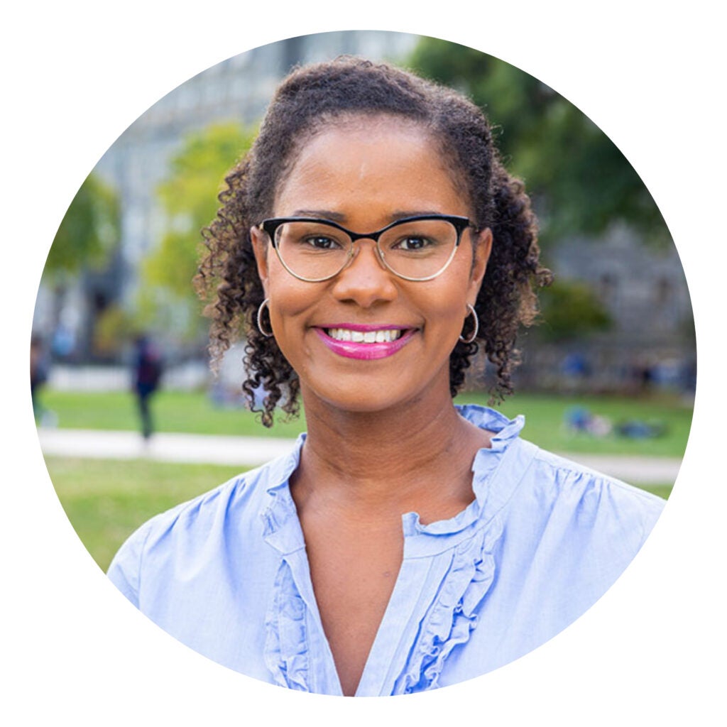 Headshot of Soyica Diggs Colbert, Ph.D., Vice President for Interdisciplinary Initiatives and Idol Family Professor, and Professor of African American Studies and Performing Arts, Georgetown University